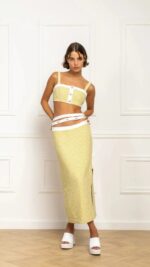 STEFANIA VAIDANI Naomi Tweed Skirt