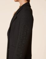 AVANT GARDE Black Fitted Coat - Image 3