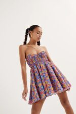 FOR LOVE AND LEMONS Sasha Strapless Mini Dress - Image 2