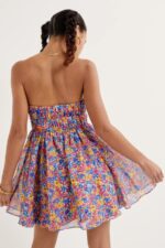 FOR LOVE AND LEMONS Sasha Strapless Mini Dress - Image 4