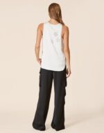 AVANT GARDE Rhinestone Embellised Tank Top - Image 2