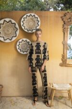 MARIO Gold Mini Dress - Image 7