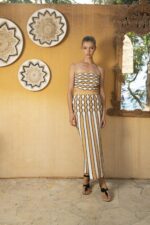 MARIO Gold Mini Dress - Image 10