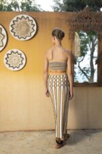 MARIO Gold Mini Dress - Image 11