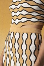 MARIO Gold Mini Dress - Image 12