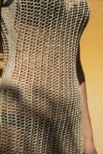 MARIO Gold Mini Dress - Image 3