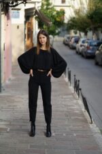 HOUSE OF ANGELS Black Blouse - Image 2