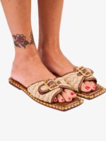 GIPSY ROSE Clip Sandal Cream