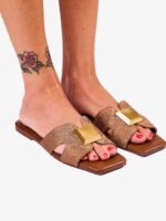 GIPSY ROSE Glam Sandal Camel