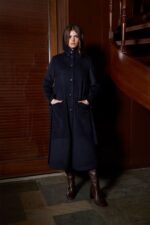 CRISTINA BEAUTIFUL LIFE Sky Blue Coat - Image 3