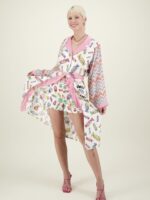 ME369 Nova Kimono Dress-Candy
