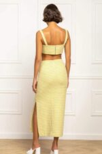 STEFANIA VAIDANI Naomi Tweed Skirt - Image 2