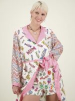 ME369 Nova Kimono Dress-Candy - Image 3