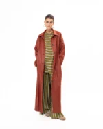 CHERRY FAUX LEATHER COAT - Image 2