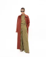 CHERRY FAUX LEATHER COAT - Image 4