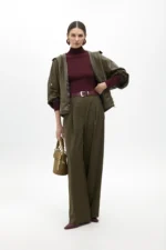 High neck sweater bordeaux - Image 2