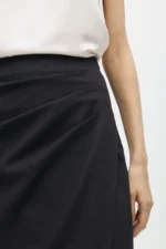 Asymmetric gathered skirt - Image 4