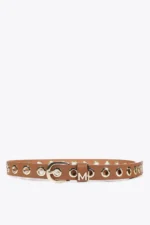 Belt with eyelets