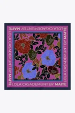 Floral print scarf
