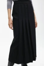 Midi skirt pleats - Image 3