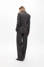Plystripe blazer with jewel detail on lapel - Image 6