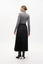 Pleated midi skirt animal print - Image 6