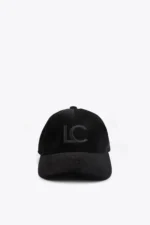 Velvet visor black