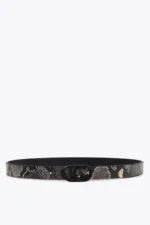 Pack of reversible animal print belts with interchangeable buckle - Image 5