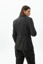 Blazer with button details paisley pattern - Image 3