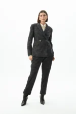 Blazer with button details paisley pattern - Image 5