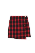 Check mini skirt - Image 6
