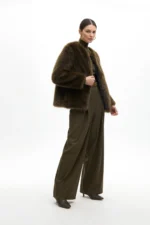 Short fuzzy coat - Image 5