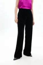 Velvet trousers black - Image 3