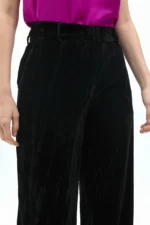 Velvet trousers black - Image 5