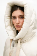 Padded hooded coat - Image 4