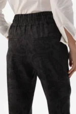 Pinstripe paisley jogging trousers - Image 5