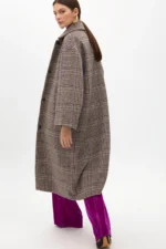 Plaid cloth coat - Image 5