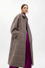 Plaid cloth coat - Image 3