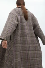 Plaid cloth coat - Image 2