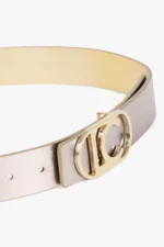 Reversible belt with logo buckle - Image 3