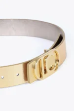 Reversible belt with logo buckle - Image 2