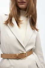 Belt with cutwork logo camel - Image 6