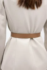Belt with cutwork logo camel - Image 3