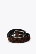 Narrow animal print belt - Image 4