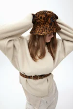 Narrow animal print belt - Image 3