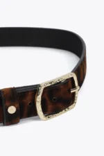Narrow animal print belt - Image 2