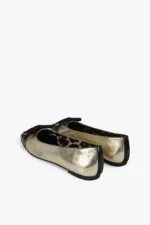 Ballet flats with round toe and front bow detail - Image 4