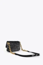 Quilted personalised crossbody bag with automatic closure - Image 4