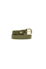 OLIVE THIN BELT