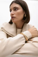 Two tone square bracelet - Image 4